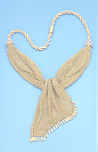 Mellerio gold mesh necklace