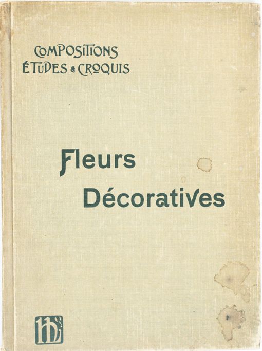 Fleurs Décoratives Compositions Études et Croquis