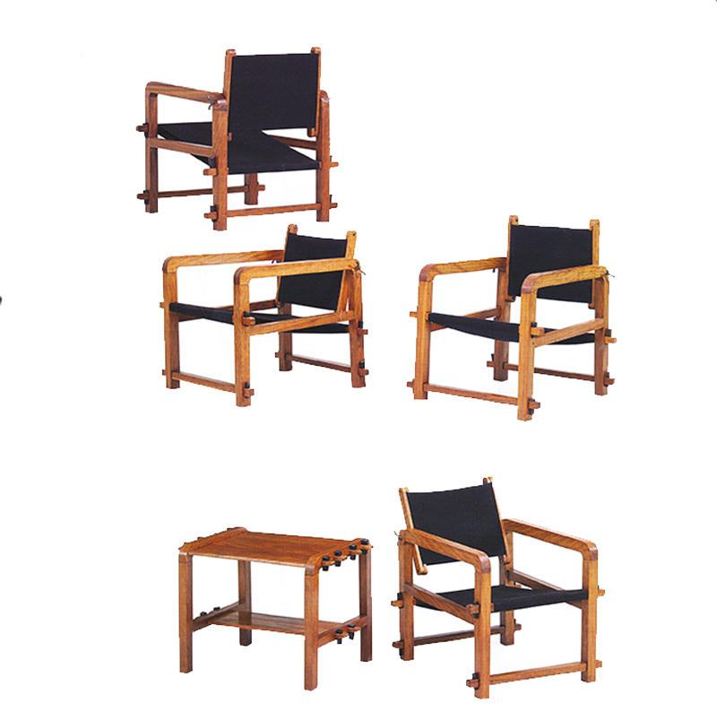 Suite of Furniture Attributed to Jacques Adnet, French c 1950's