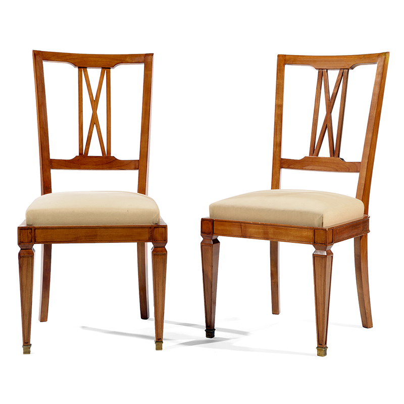 Andre Arbus Pair of Chairs