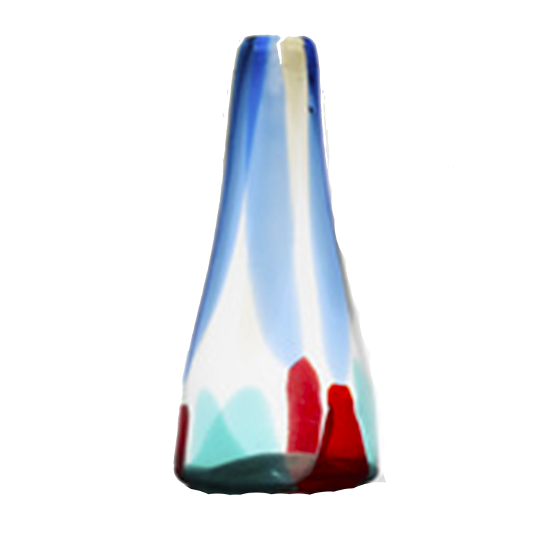 Bianconi for Venini Murano Rare Pezzame Vase
