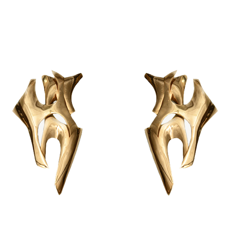 Fred Brouard Bronze Sconces