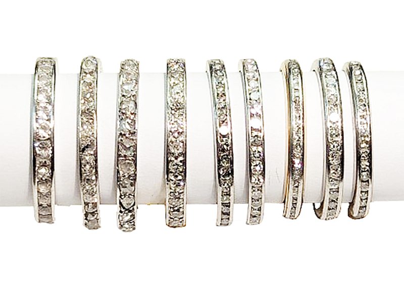 Collection of Vintage Diamond Wedding Bands