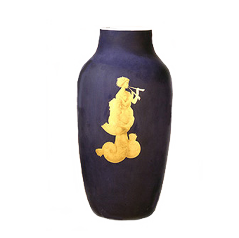 Ginori Vase with Mermaid and Merman