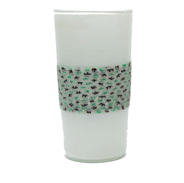 Ricardo Licata Fascia Murrine Murano Glass Vase