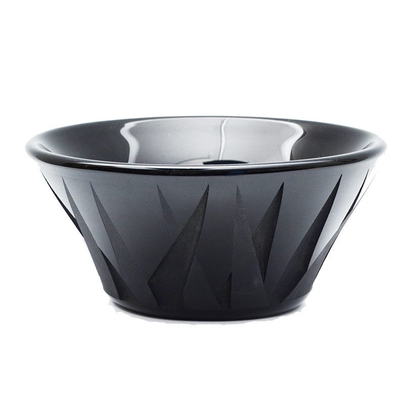 Jean Luce Art Deco Black Vase