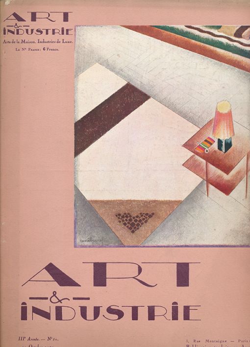 Art & Industrie October 20, 1927