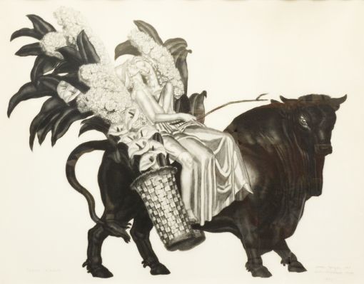 Rape of Europa by Jean Dupas Artist's Proof
