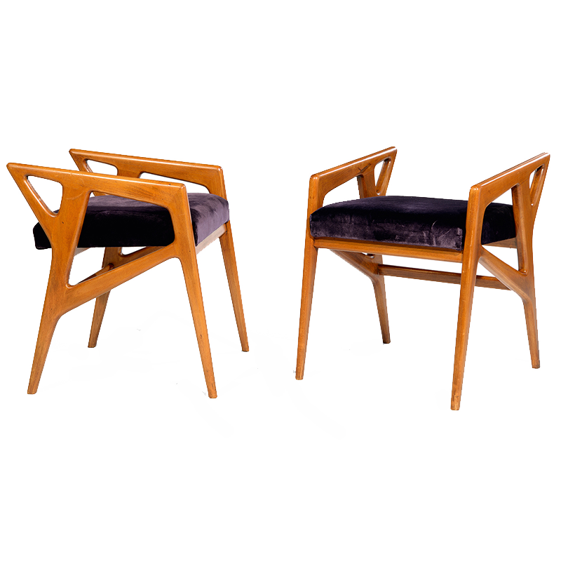 Gio Ponti Pair of Chairs