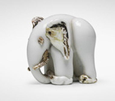 Barovier Latimo Glass Elephant