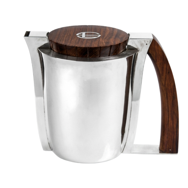Puiforcat Silver and Macassar Ebony Coffee Server