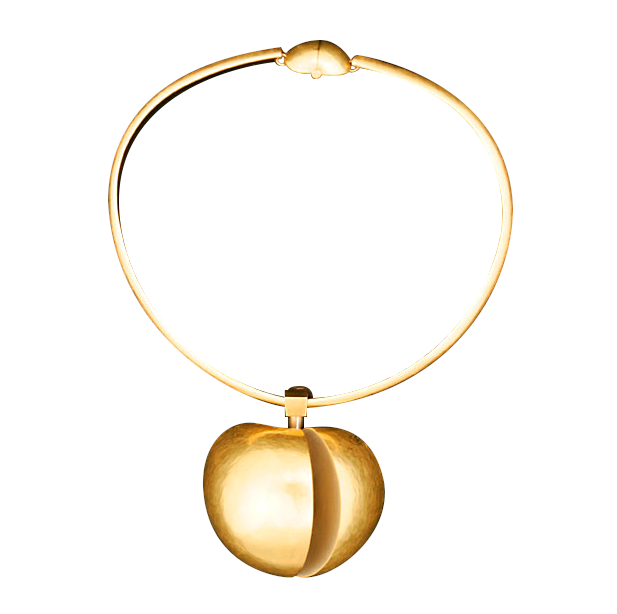 Bruno Martinazzi 18k Gold Apple Necklace