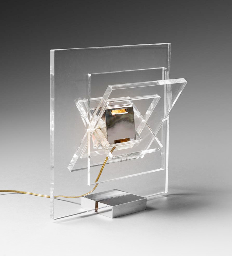 Lebovici Square Satellite Lamp