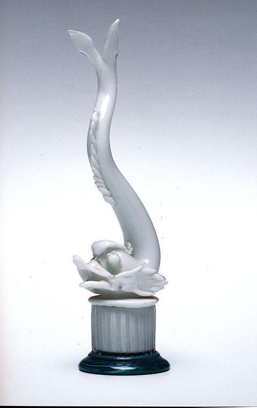 Martinuzzi for Venini Lattimo Dolphin