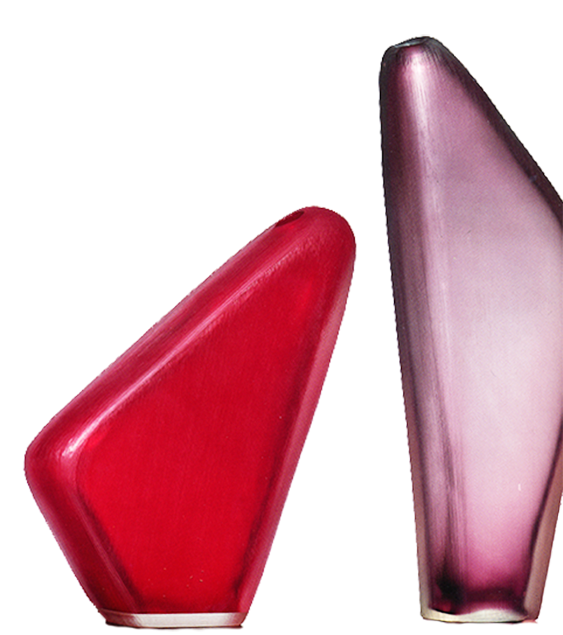 Martinuzzi for Barbini Murano Glass Vases