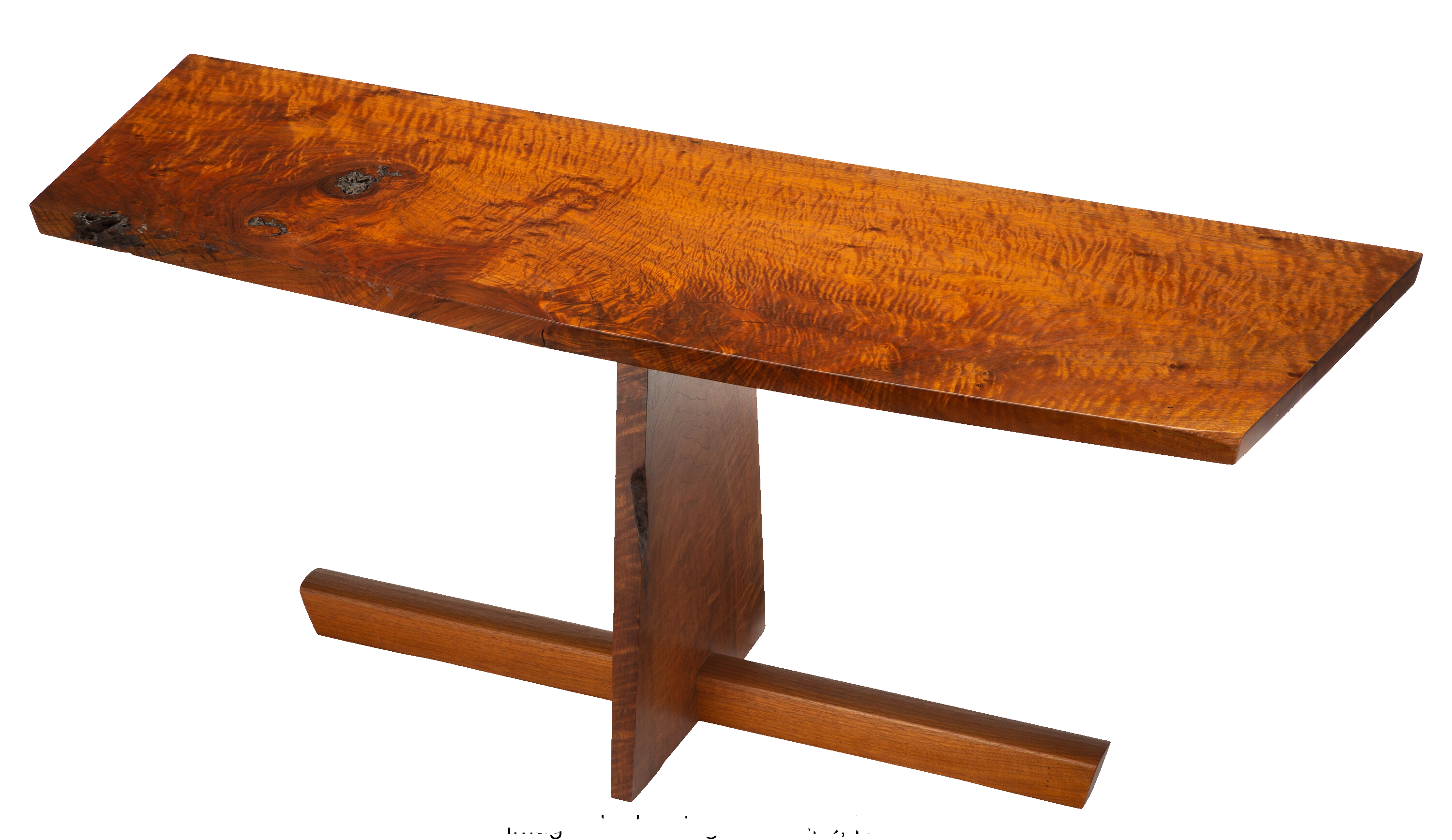 Nakashima Rare Greenrock Console