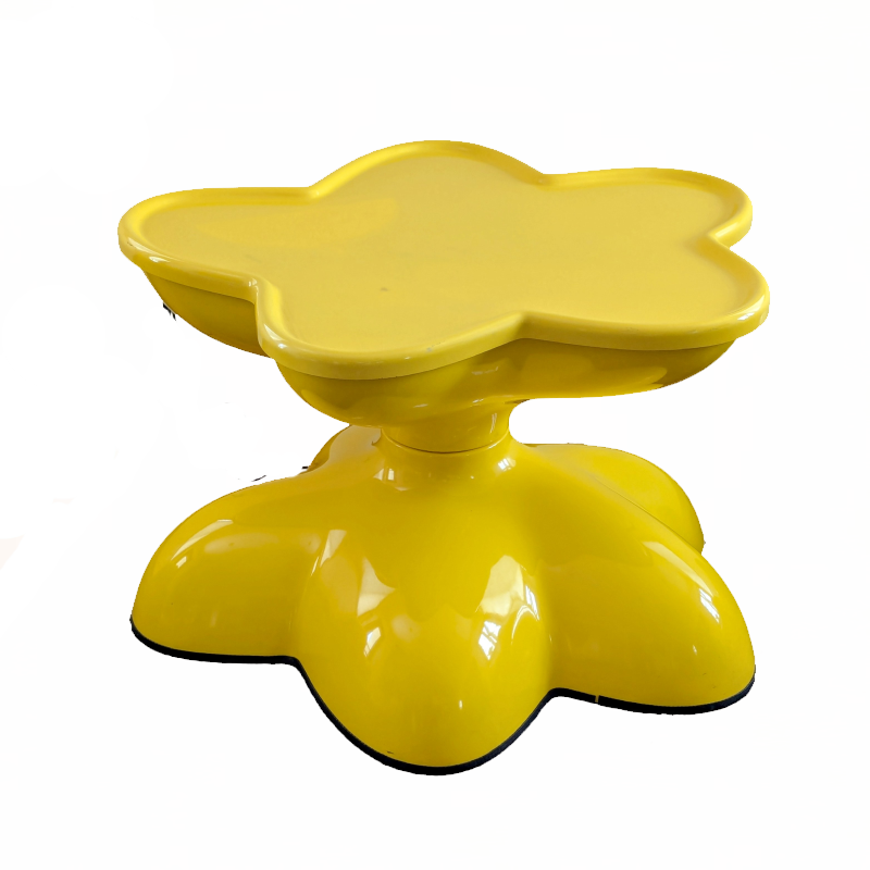 Wendell Castle Yellow Fiberglass Table, C1960s