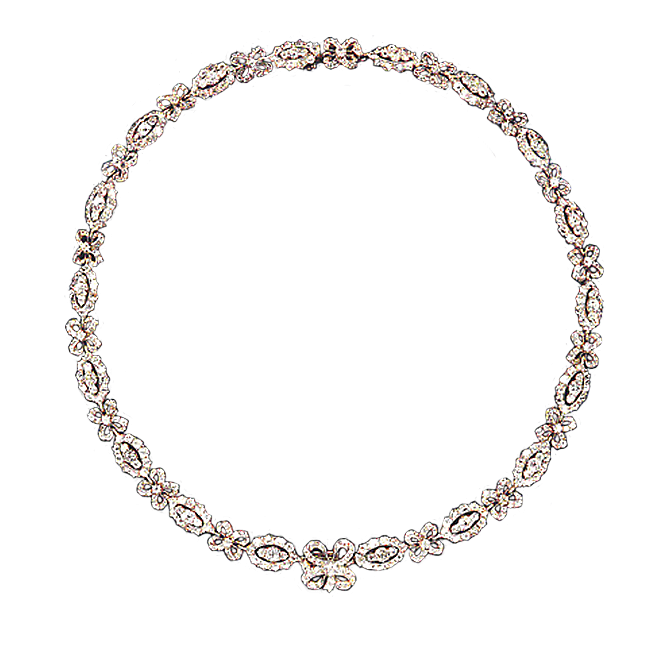 English Georgian Diamond Necklace