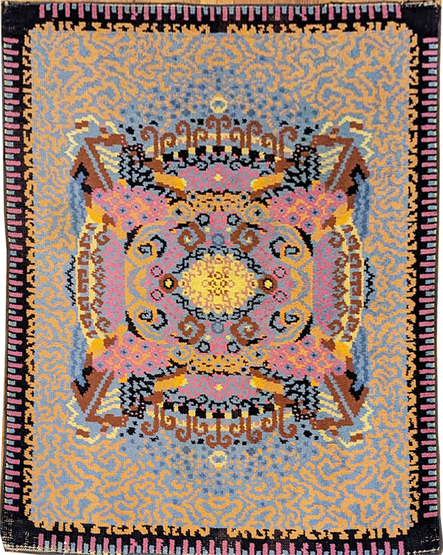 French Art Deco Area Rug