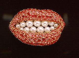 SALVADOR DALI'S RUBY LIPS
