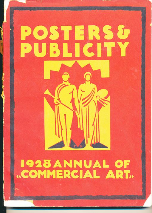POSTERS & PUBLICITY 1928 ANNUAL OF COMMERCIAL ART