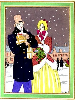 Vintage French Holiday Card 112