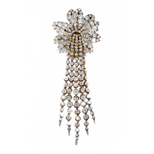 Antique diamond brooch