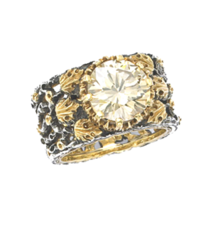 Buccelatti gold and diamond ringRing