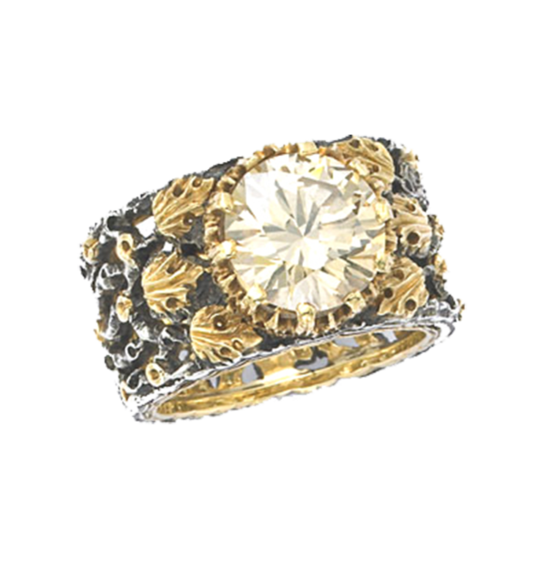 Buccelatti gold and diamond ringRing