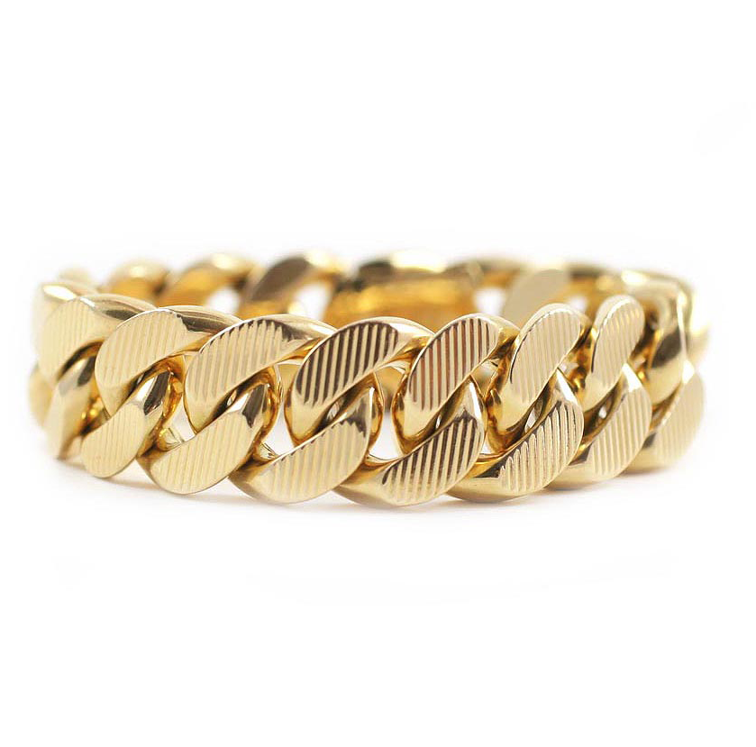 cartier link gold bracelet