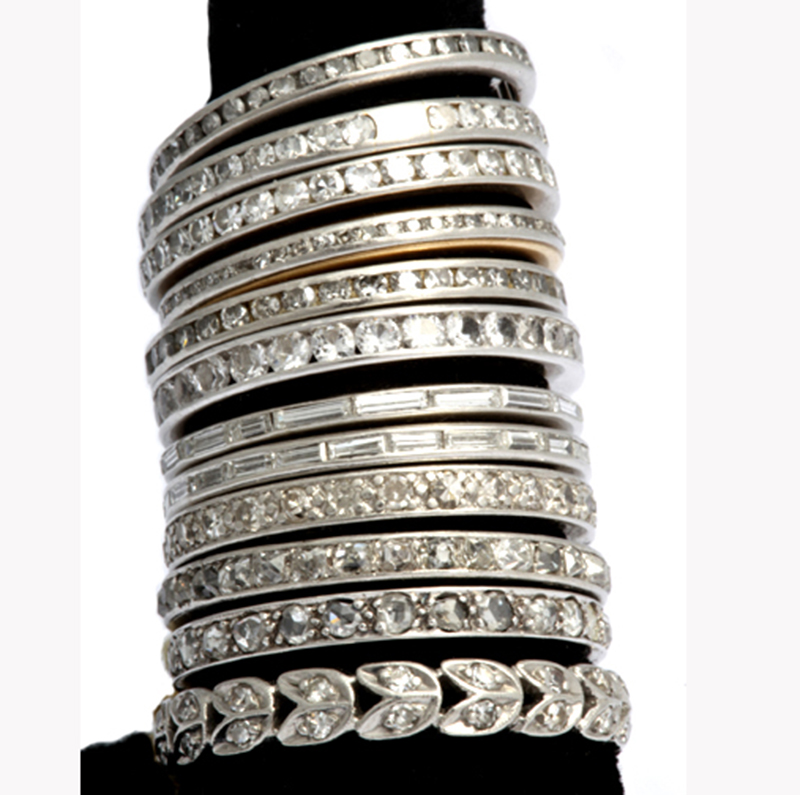 Diamond vintage wedding bands ing bands