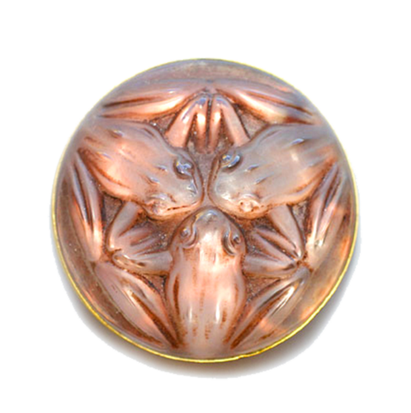 Lalique-Frogs-glass-brooch