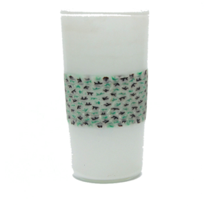 Licata fascia murrine glass vase