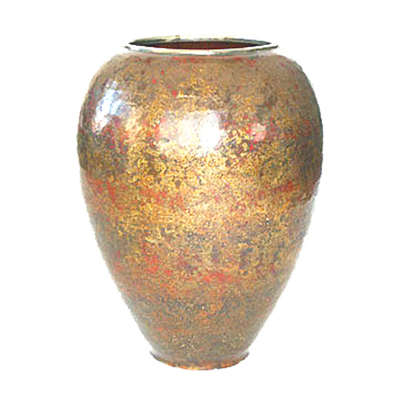 Linossier-vase-w-hammered-finish