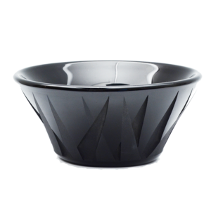 Luce black bowl