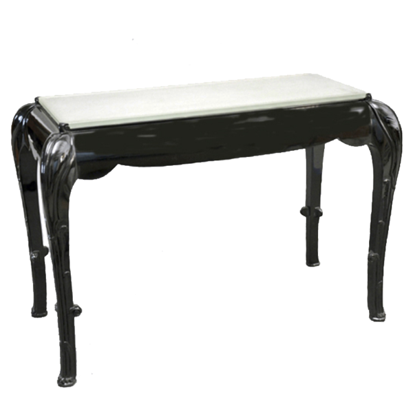 Sue et Mare black lacquer console table