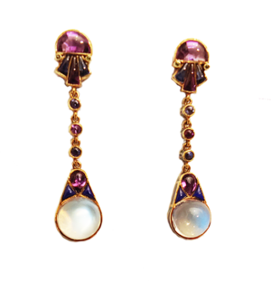 Zimmerman moonstone earrings