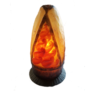 Argy Rousseau pate de verre lamp