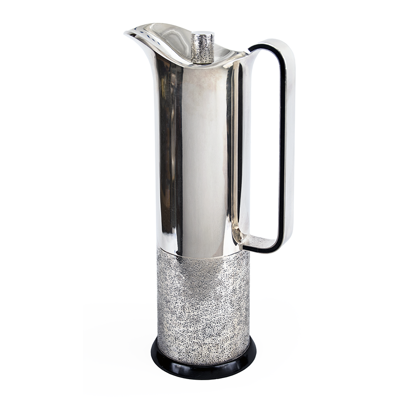 Dragstead silver thermos