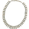 Antique natural pearl and enamel necklace