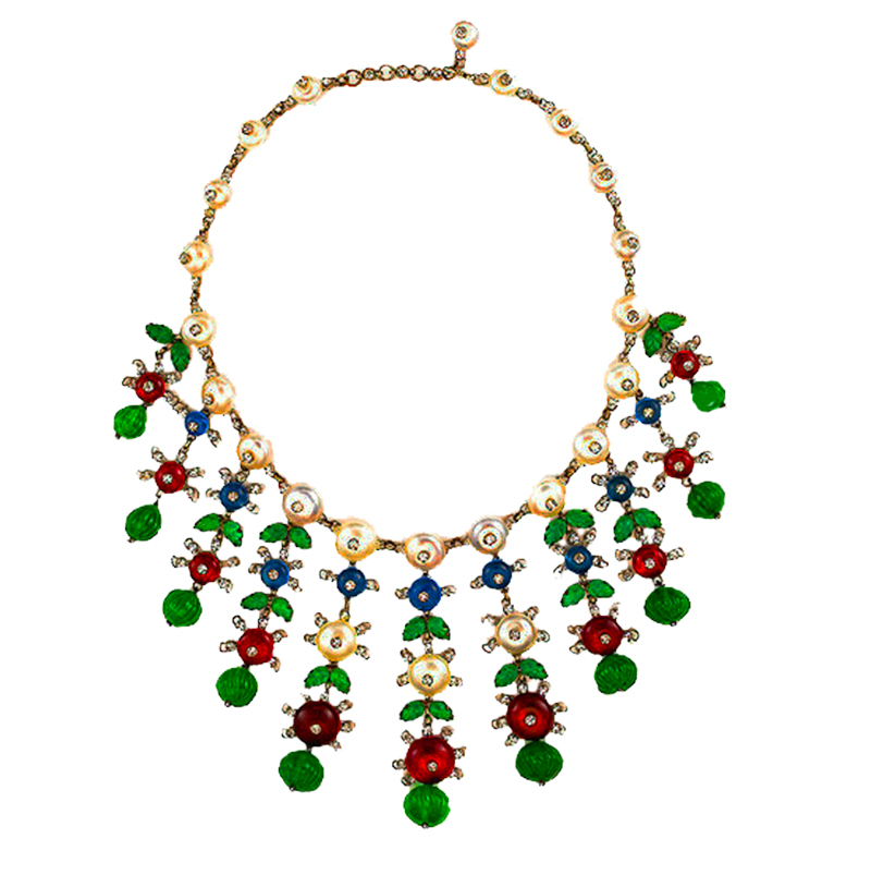 Chanel vintage costume necklace