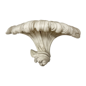 Roche plaster sconce