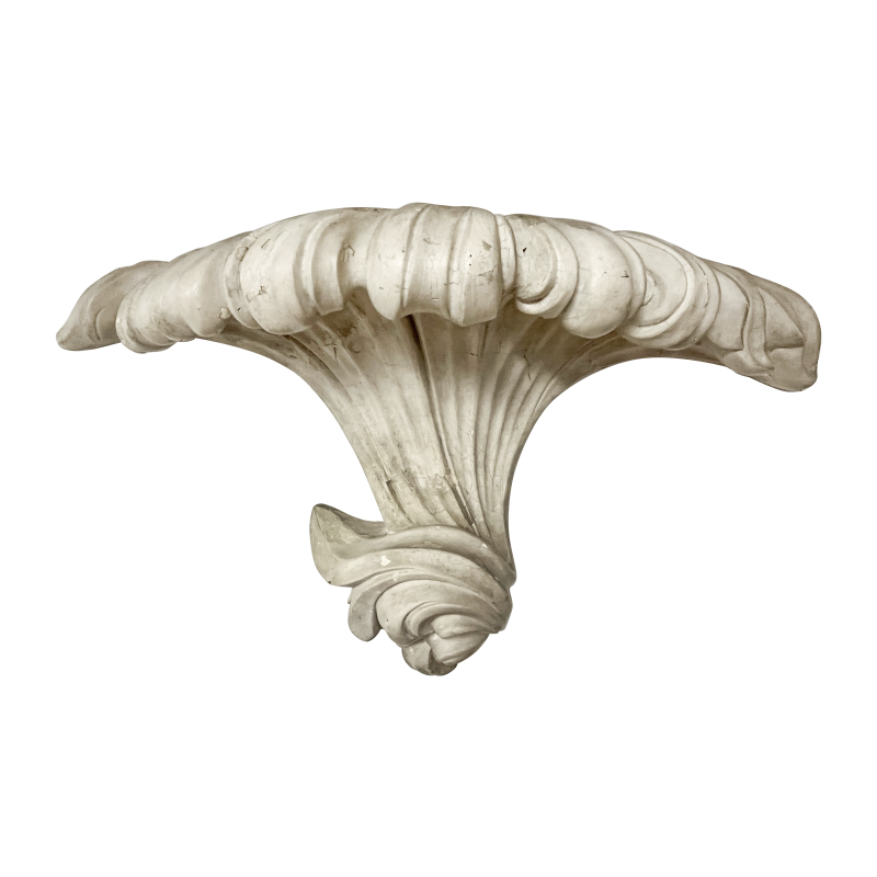 Roche plaster sconce