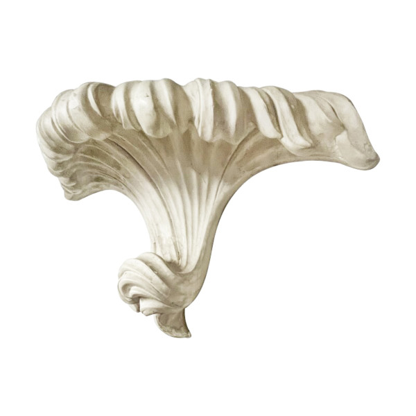 Roche plaster sconce