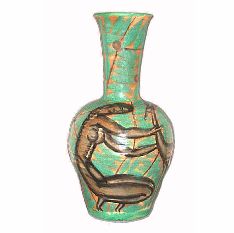Cazaux Art Deco vase