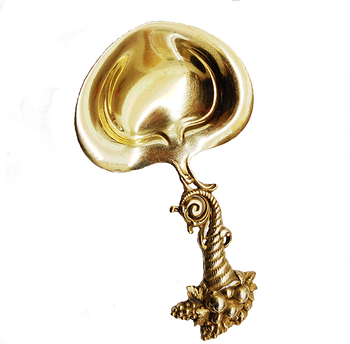 Tiffany silver Art Nouveau spoon