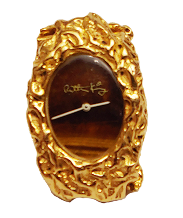 King gold watch